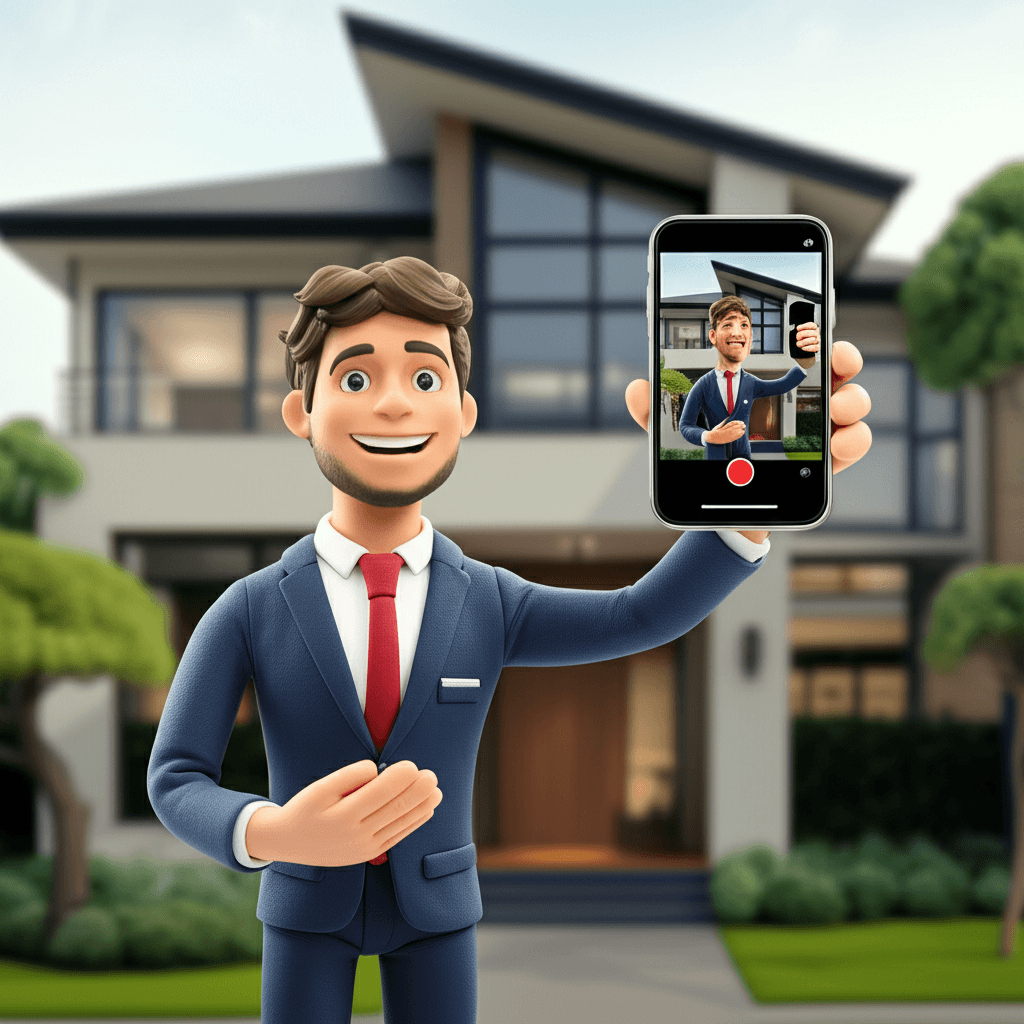 A buyer's agent created a viral video series to build a visual property catalogue for his clients, which provided a more engaging way to guide them through the buying process.