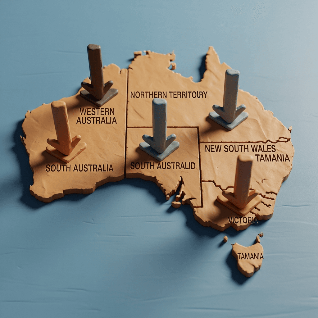 Data reveals a significant, nationwide decline in the number of properties listed for sale, creating a supply-demand imbalance across all Australian markets.