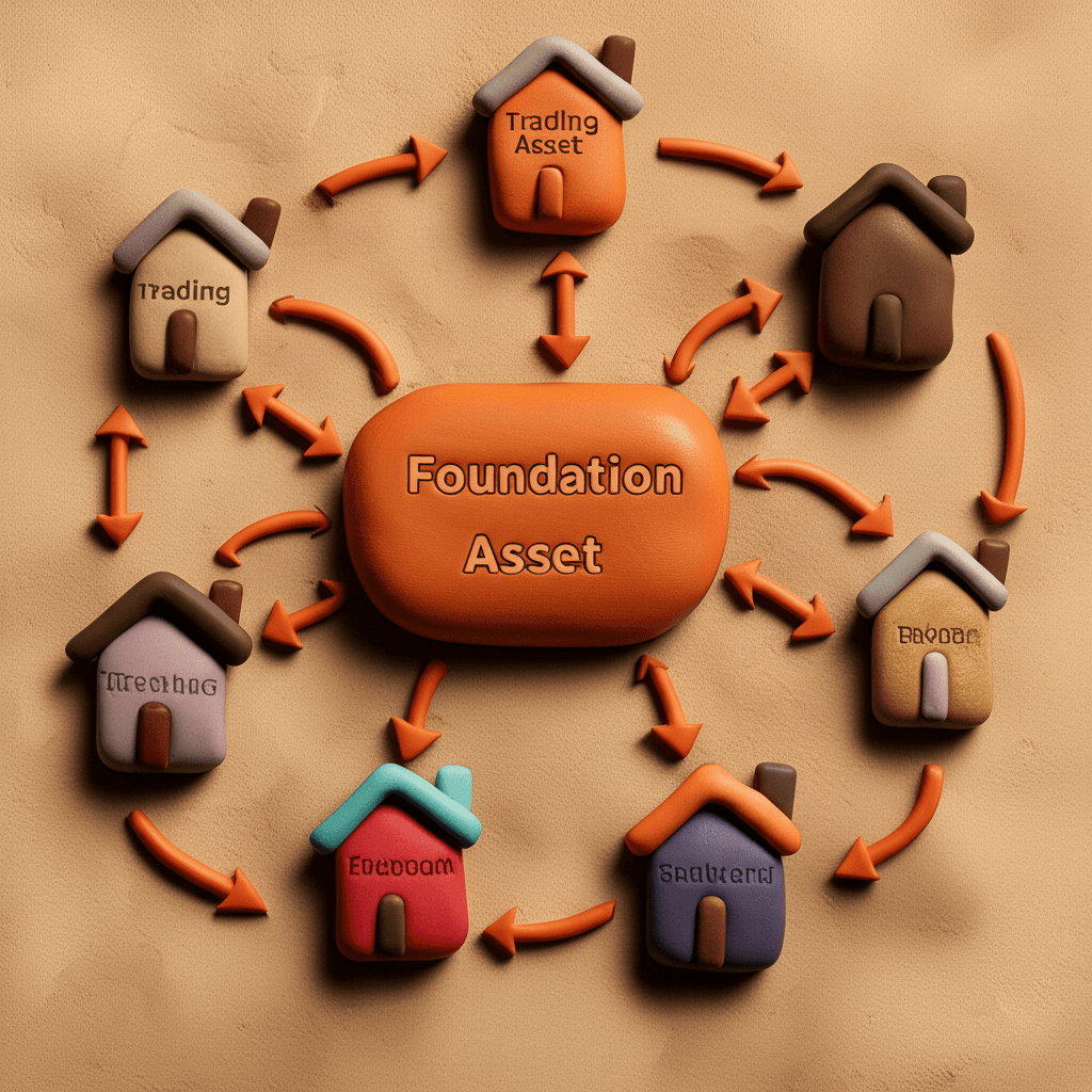 A successful property portfolio often blends stable 'foundation' assets for long-term holds with volatile 'trading' assets used for strategic capital gains.