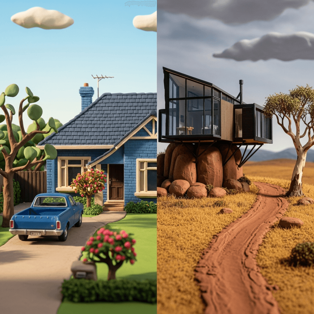 Speculative assets like regional properties carry higher risk in a downturn compared to blue-chip properties in major capital cities, which are supported by stronger market fundamentals.