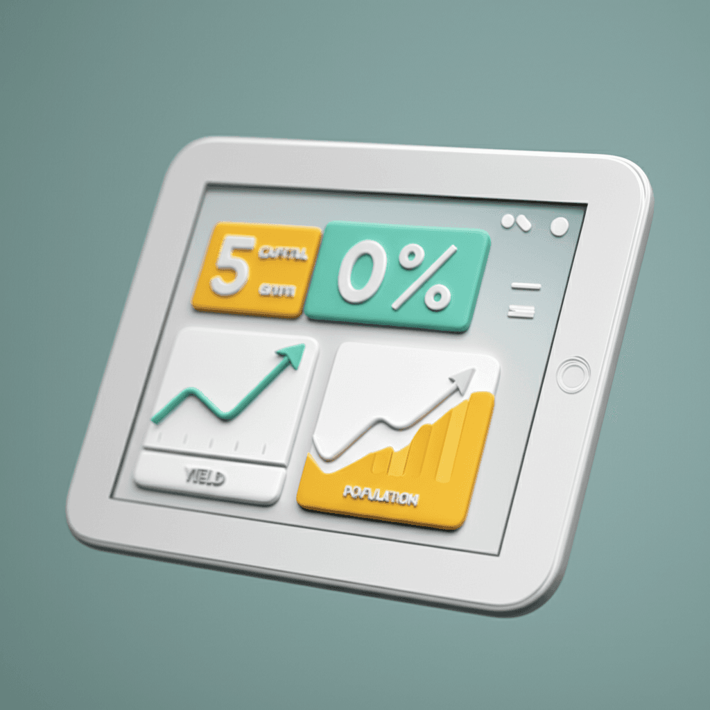 A single, high-performing property with strong data metrics like high yield and key growth drivers will generate more wealth than multiple average properties.