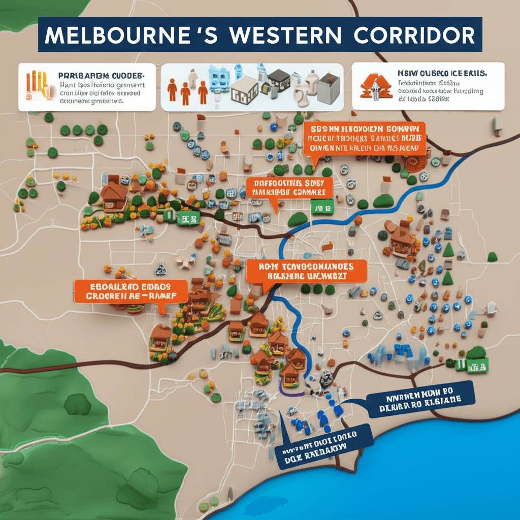 The Wyndham LGA shows rapid population growth fueled by new housing, but investors must consider the short-term impact of high building approvals on the market.