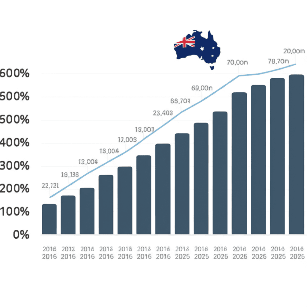 Australia is facing a severe housing supply shortage, with construction completions consistently failing to meet government targets, a key factor driving property prices upward.