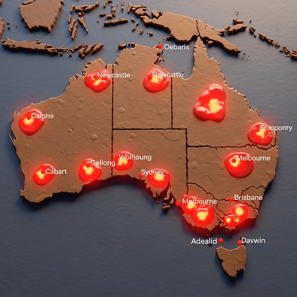 The surge in rents is driven by a collapse in rental listings and record-low vacancy rates across the country, creating intense competition for available properties.