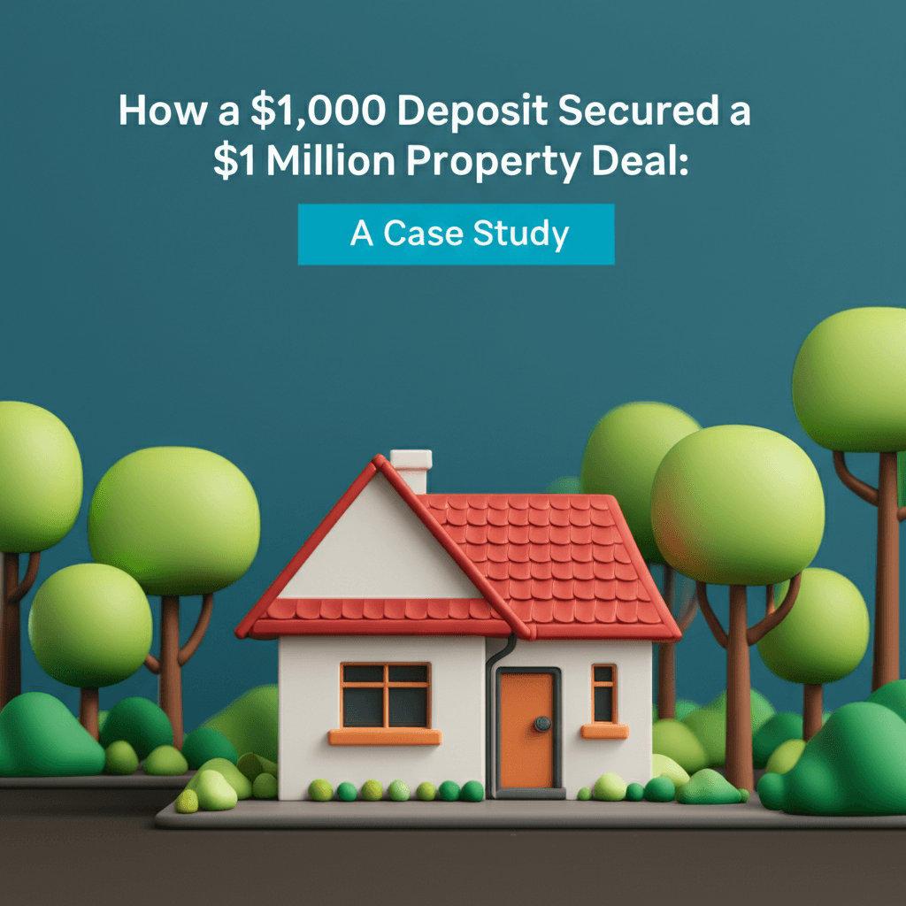 How a $1,000 Deposit Secured a $1 Million Property Deal: A Case Study