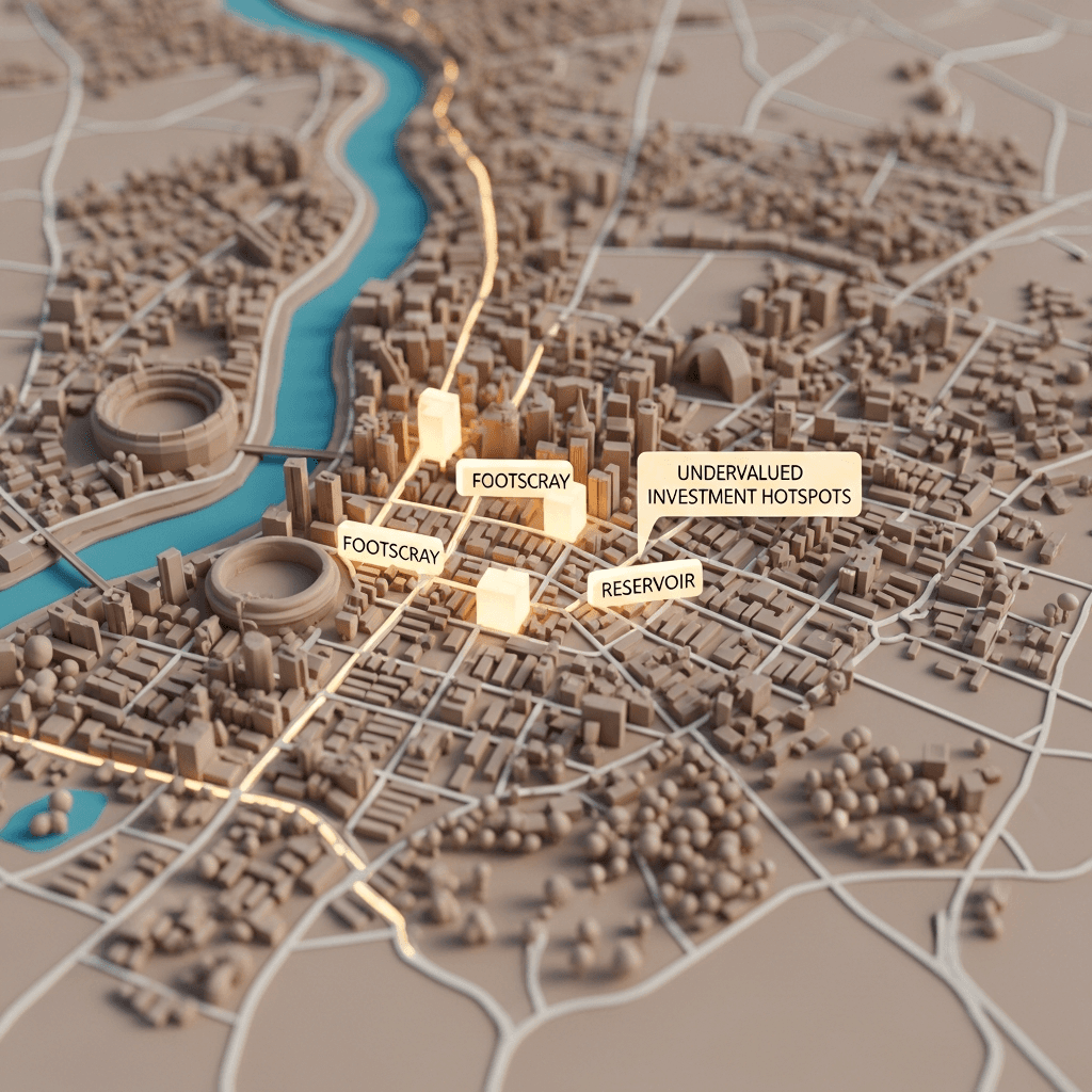 The Melbourne property market contains hidden investment opportunities in undervalued suburbs, which savvy investors can identify through strategic analysis.