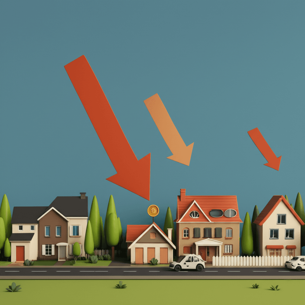 Lower interest rates increase a buyer's borrowing capacity, which in turn fuels demand and often leads to higher property prices in a competitive market.