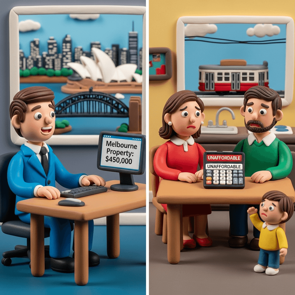 A property that seems affordable to an interstate investor may be completely out of reach for the local demographic, creating an unstable, investor-heavy market that can limit long-term growth.