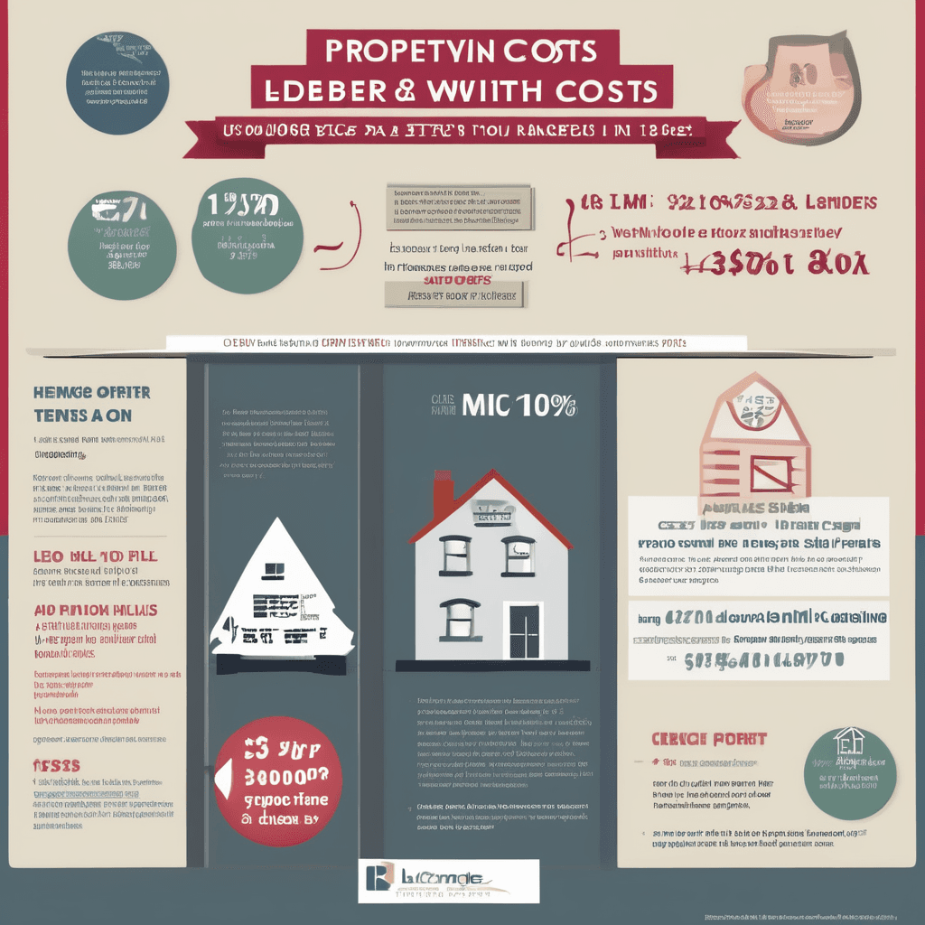 A clear infographic comparing property entry costs with and without Lenders Mortgage Insurance (LMI)