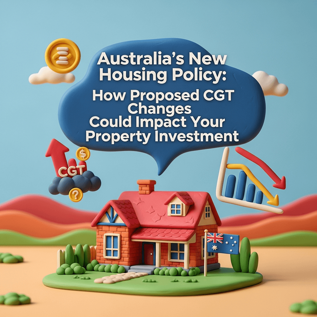 Australia's New Housing Policy: How Proposed CGT Changes Could Impact Your Property Investment