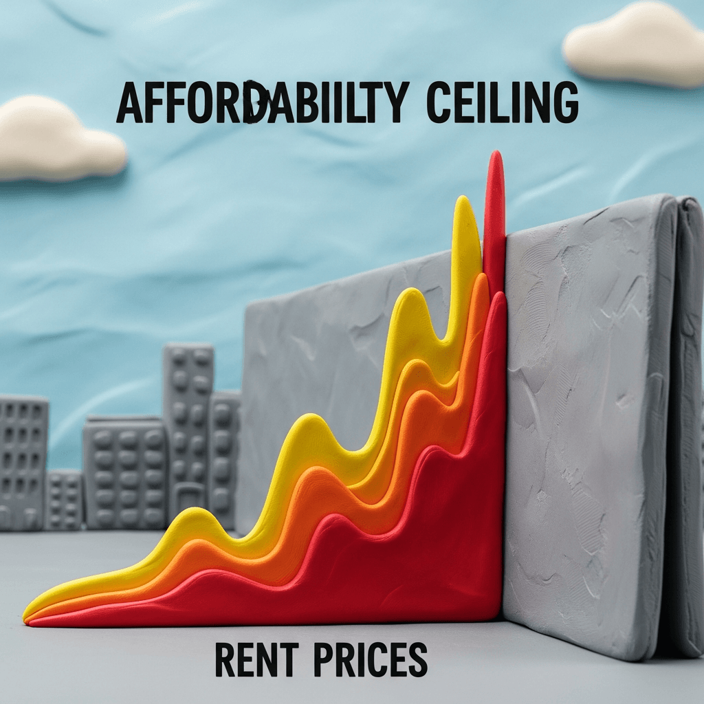 Adelaide's rental market has hit an affordability cap, where despite extremely low vacancy rates, tenants lack the financial capacity to pay higher rents, stalling rental price growth.