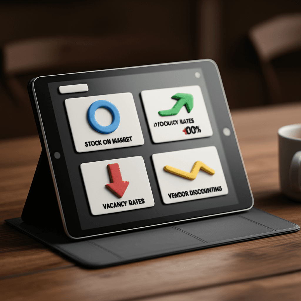 Four key data points—vacancy rates, vendor discounting, stock on market, and days on market—can signal when a property market is nearing its peak.