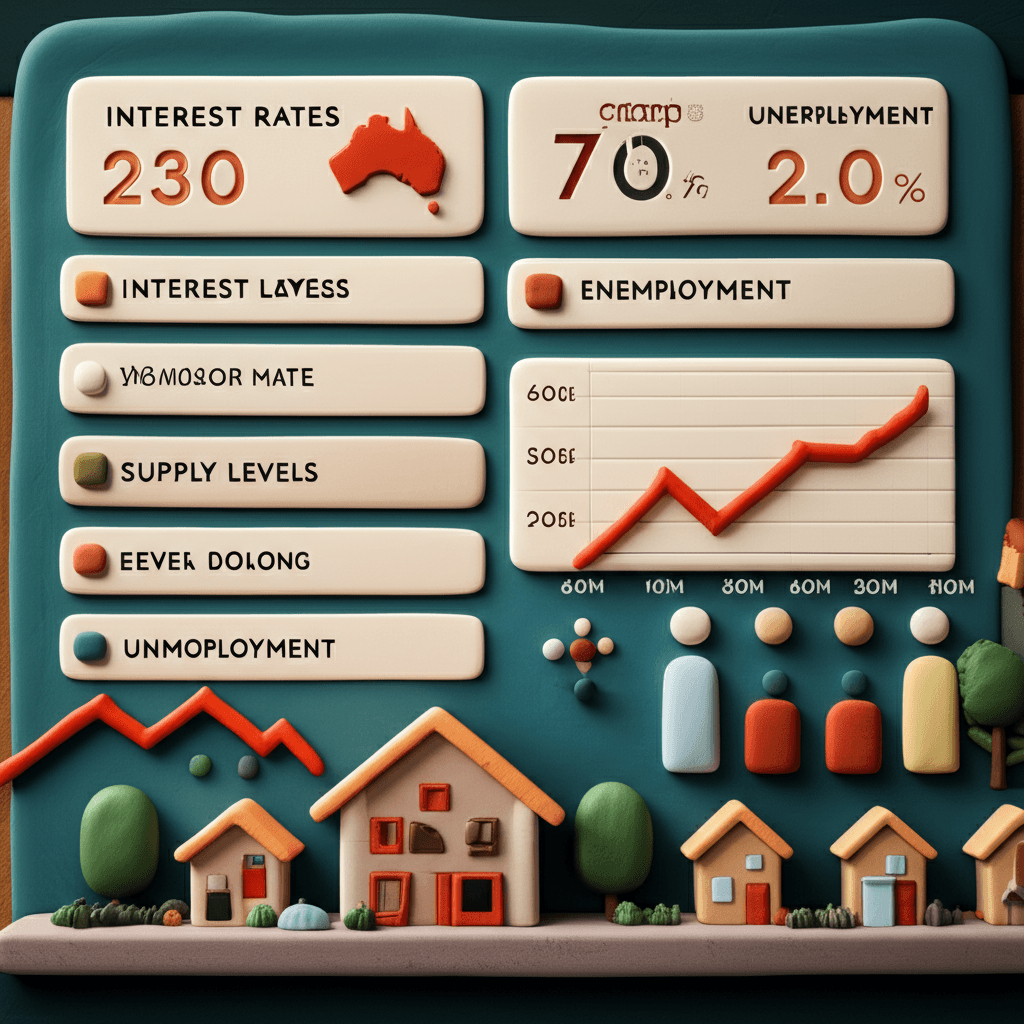 This paragraph covers key market risks like unemployment, tax changes, and supply shortages, highlighting the importance of using data-driven analysis to navigate economic trends and make informed investment decisions.