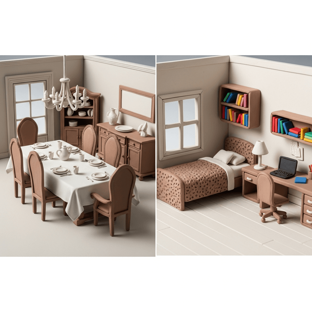 Converting an underutilised space like a formal dining room into an extra bedroom can significantly increase a property's rental income and appeal to a wider market of tenants.