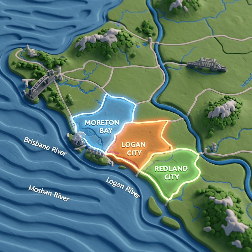 Key investment opportunities in Brisbane are concentrated in specific Local Government Areas (LGAs) like Moreton Bay, Logan, and Redland City, which show strong underlying data.