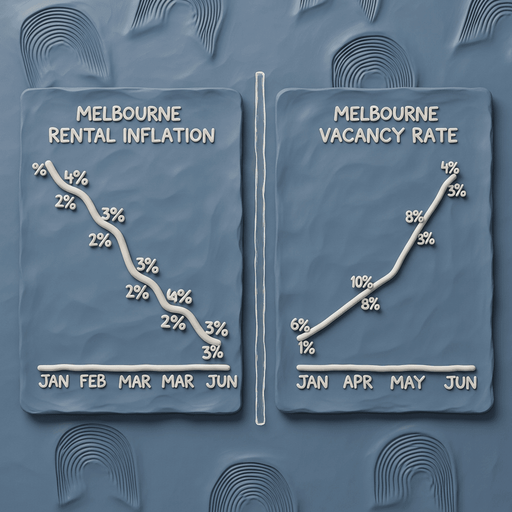 Despite a reduction in rental supply, Melbourne is experiencing slower rental growth and higher vacancy rates, challenging common market assumptions.
