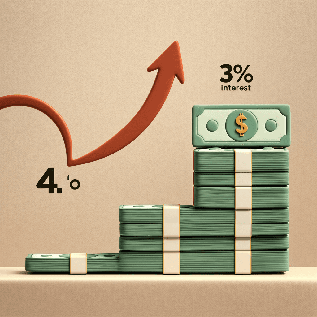 A 1% reduction in the cash rate can increase a buyer's borrowing capacity by 15-20%, significantly altering their purchasing power in the market.