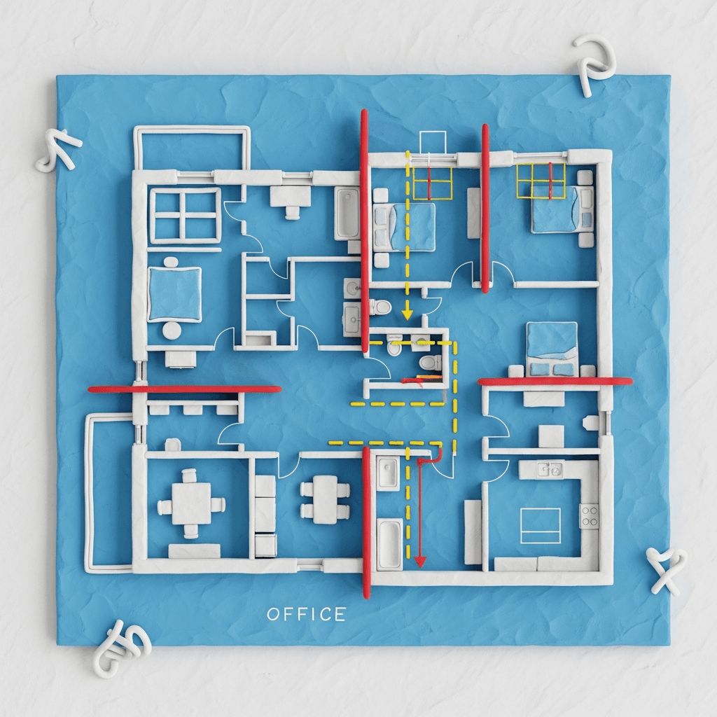 Significant structural challenges, such as unsuitable floor plans and the high cost of retrofitting, make many office-to-apartment conversions financially and practically unfeasible for developers.