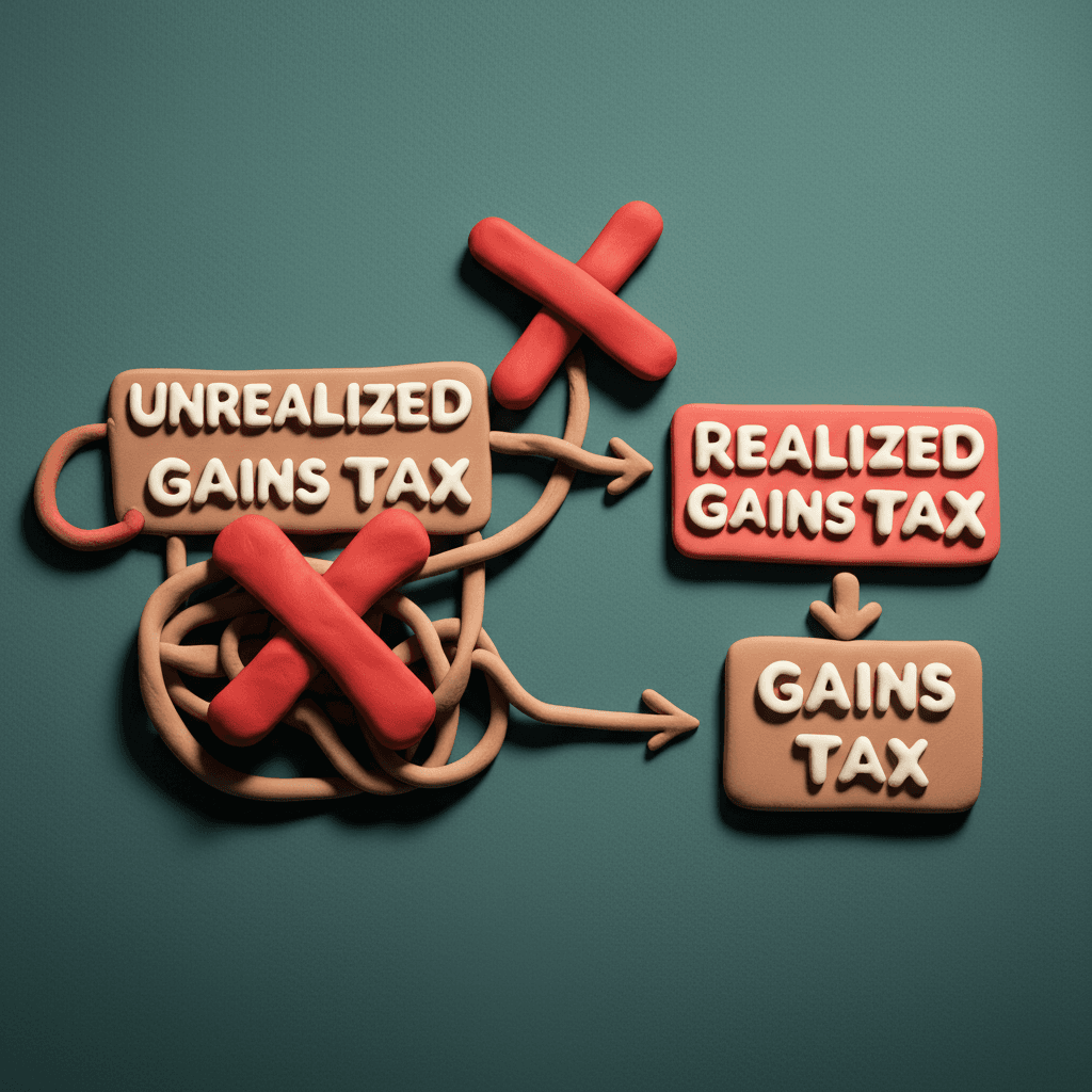 The flawed proposal to tax unrealized capital gains has been reversed, removing the problematic requirement for investors to pay tax on on-paper profits before selling assets.